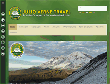 Tablet Screenshot of julioverne-travel.com